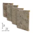 MARCADORUS Album Per Ritagli In Carta Kraft 20x20 Cm - 60 Pagine Bianche Con Copertina Rigida E Chiusura A Nastro - Diario Fai Da Te Per Foto, Viaggi, Ricordi - 4